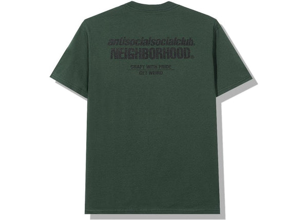 Anti Social Social Club x Neighborhood Cambered Green T-Shirt