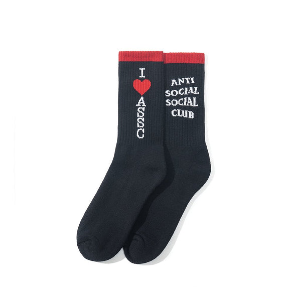Tourism Black socks ASSC